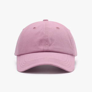 Top Tendance Sporty Casual Street Wear 6 panneaux Protection solaire 100% coton Casquettes de baseball à bord incurvé Broderie à la main pour le cricket - Product Image 2