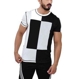 Camiseta de Manga Corta para Hombre, 100% Algodón Premium, Cómoda, Transpirable, para Uso Diario, Impresión Personalizada Directa de Fábrica - Product Image 1