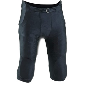 Holesale-uniforme de fútbol de último diseño, pantalones de entrenamiento de fútbol Merican con almohadillas con embalaje personalizado - Product Image 3