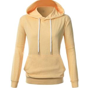 Venta al por mayor de algodón de manga larga de gran tamaño con cremallera Hody mujeres diseño personalizado con bolsillos anti-arrugas transpirable sudaderas con capucha para mujer - Product Image 1