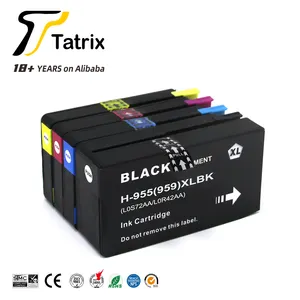 Tatrix 959 959 XL 955 955XL 호환 프리미엄 컬러 프린터 잉크 카트리지 HP OfficeJet Pro 7720 8210 8710 8720