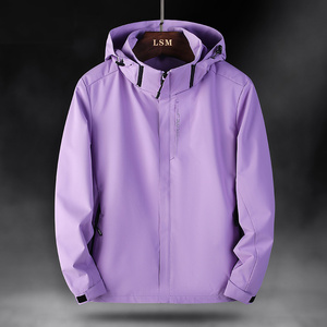 Veste coupe-vent en nylon imperméable pour hommes, conception personnalisée, été automne, léger, vélo de randonnée, résistant à la pluie - Product Image 6