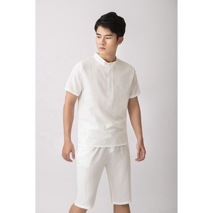 ชุดเสื้อกีฬาแขนสั้นสำหรับผู้ชายชุดเสื้อโปโลผู้ชายจากเวียดนามชุดเล่นกีฬาแฟชั่น2ชิ้นใส่สบายหลายสไตล์พลัสไซส์ - Product Image 4