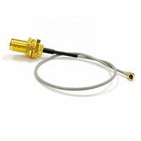 Câble Pigtail U.FL vers SMA/BNC/TNC Mâle/Femelle 1,13 mm pour Carte WiFi PCI, Extension Routeur Sans Fil NOUVEAU Vente en Gros