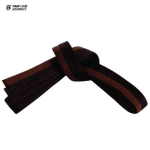 Venta al por mayor de OEM Jiu Jitsu de algodón pesado BJJ cinturones logotipo artes marciales Taekwondo Karate Judo con rayas blancas brasileñas - Product Image 2