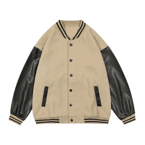 แจ็กเก็ตเบสบอลสำหรับผู้ชายและผู้หญิงเสื้อแจ็กเก็ตคุณภาพสูงแผ่นปะออกทางถนนขายส่ง2025 - Product Image 2