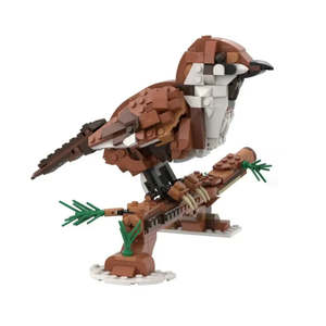For Lego Moc Flying Bird Animals Modern Creative Building <b>Blocks</b> Set Educational Construction Toy <b>Plastic</b> Model - Product Image 4