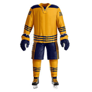 Uniforme de hockey sobre hielo de alta calidad, material ligero y transpirable diseñado para máxima movilidad y protección - Product Image 4