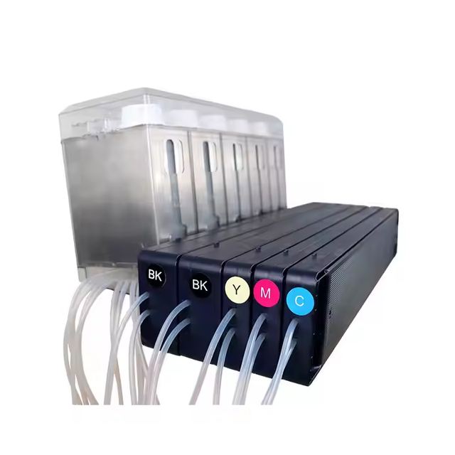 HESHUN Premium GAGA CISS Ink tank Without Chip for WorkForce Enterprise WF-M20590/ WF-M20590F/ WF-M21000 Series Printer