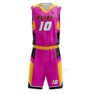 Uniforme de Baloncesto Personalizado de Alta Calidad, Transpirable, 100% Poliéster, Talla Grande - Product Image 2