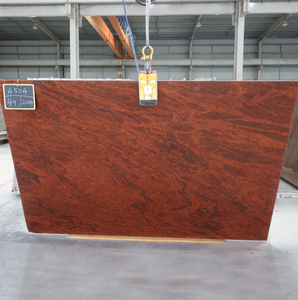 Losas de granito Sivakasi multicolor rojo Aurora múltiple, azulejos de diseño de pared y suelo pulido, forma de losa grande, precio competitivo - Product Image 2