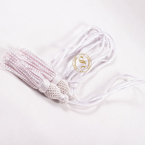 Borlas de seda grandes de 8cm para joyería, decoración de seda con flecos de rayón 100% - Product Image 4