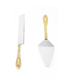 Serveur de gâteau en acier au design élégant avec poignée design Restaurant de qualité supérieure et serveur de gâteau doué À un ensemble peu coûteux - Product Image 1