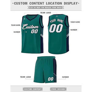 ชุดบาสเก็ตบอลใส่ได้ทั้งชายและหญิงเสื้อทีมอุ่นระบายอากาศได้ดีมีตัวเลือกขนาดใหญ่พิเศษชุดเครื่องแบบใส่สบาย - Product Image 3