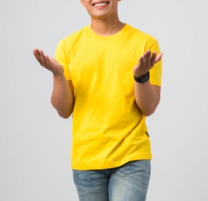 เสื้อยืดผ้าฝ้าย100% ผู้ชาย, น้ำหนักเบาป้องกันแบคทีเรียสวมใส่สบายทนทานผ้า150gsm สไตล์ลำลองผลิตจากเวียดนาม - Product Image 6
