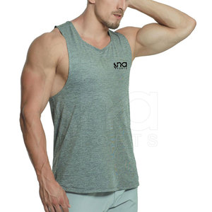 Camiseta sin mangas de algodón suave, cómoda, para fitness, entrenamiento, correr, uso diario informal, para verano. - Product Image 3