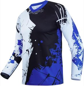 Nouveau design de maillot de motocross léger à manches longues équipement de sport de course confortable chemise de sport en polyester à séchage rapide pour les cavaliers - Product Image 1