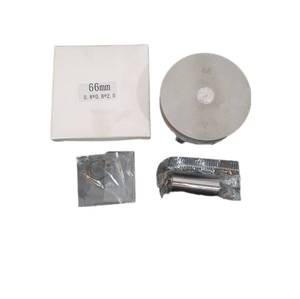 Pistón de Acero Inoxidable de Alta Calidad CSRK con Logotipo OEM, 66 mm, Forjado, para Motocicleta de Carreras, Componente del Mecanismo de Biela, Fabricado en Taiwán - Product Image 1