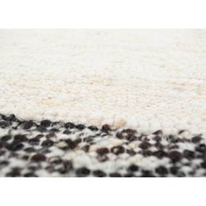 Abrash Ivory Flat Weaves Wool <b>Rugs</b> Handmade Striped Rectangle Jute <b>Rugs</b> for Home for Living Room <b>Bedside</b> Hallway-Model PDWL-632 - Product Image 3