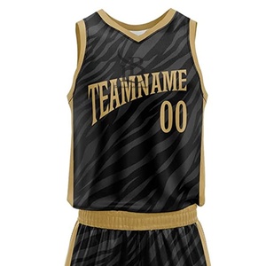 Ensemble de maillots de basket-ball brodés sur mesure, dernière tendance, best-seller, ensembles de maillots de basket-ball pour hommes, service OEM - Product Image 4