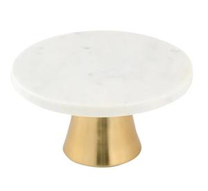 Soporte de pastel de mármol de diseño atractivo Soporte de fechas de postre de color dorado de la mejor calidad para proveedor mayorista de India. - Product Image 3
