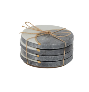 Posavasos de mármol respetuoso con el medio ambiente al por mayor posavasos de mármol con logotipo grabado personalizado bebida usada superventas - Product Image 1