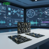 Shenzhen Turnkey OEM, assemblage de circuits imprimés (PCBA) à interconnexion haute densité pour l'électronique intelligente portable, certifié ISO13485.