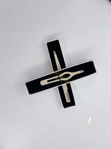 Pince à épiler en acier inoxydable de haute qualité, couleur nude foncé, pointe fine, logo personnalisé, outils de beauté durables, légers et de précision - Product Image 5