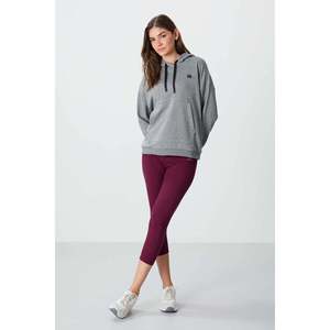 Sweat-shirt à capuche oversize pour femme TommyLife, pull en mélange de coton, manches longues, noir, tailles S-XXL, modèle 97291 - Product Image 5