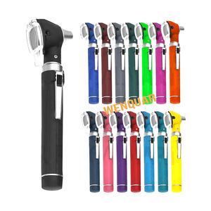 Venta caliente Mini fibra óptica LED otoscopio uso clínico instrumento quirúrgico Manual alimentado por batería precio bajo - Product Image 2