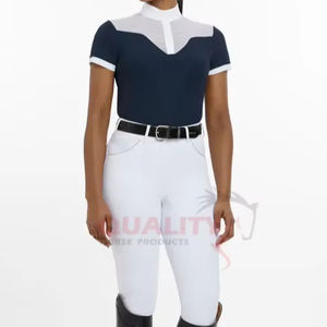 Chemises d'équitation pour femmes Slim Fit Respirant Séchage rapide Confortable Usage quotidien pour les cavaliers équestres pour femmes - Product Image 1