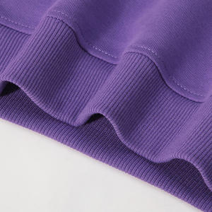 Sweat-shirt à col rond décontracté de couleur unie pour femmes adultes filles à manches longues pull en polaire - Product Image 6