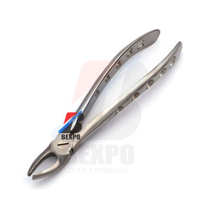 Pince d'extraction #1, 6mm, incisives supérieures et canines à extraction dentaire Figue dentelée 1 Instruments dentaires - Product Image 4