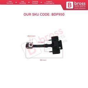 บานพับประตูหน้า BDP950ตัวหยุดการตรวจสอบตัวจำกัดสายพลาสติก9686658480ชิ้นส่วนรถยนต์ทำจากตุรกี508 MK1รถคุณภาพ2010-2018 - Product Image 5