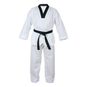 Uniforme de Artes Marciales Personalizado de Alta Calidad y Duradero para Adultos, Poliéster/Algodón, para Taekwondo, Cinturón Negro, Dobok, Pantalones Cortos - Product Image 1