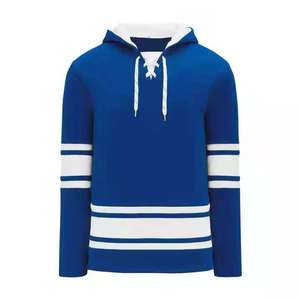 Wholesale Custom Heavyweight 100% Polyester Sublimation Ice <b>Hockey</b> Hoodie Embroidered Logo Quick Dry Breathable Men's Sweater - Product Image 1