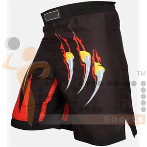 Diseña tus propios pantalones cortos Mma DE LUCHA personalizados Kickboxing sublimado artes marciales Mma pantalones cortos de lucha bajo costo precio barato - Product Image 3
