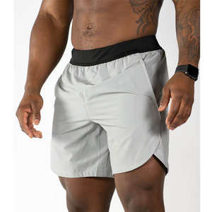 Verano 2025 Pantalones cortos de tendencia Nuevos pantalones cortos de gimnasio para hombres Venta al por mayor Llegados Panel de malla transpirable de alta calidad Ropa informal para hombres - Product Image 3