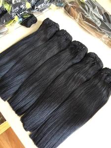 Machine trame usine approvisionnement naturel droit Super Double tirer cheveux crus cheveux vietnamiens meilleur vendeur 2024 - Product Image 2