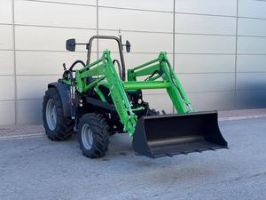 Tracteur agricole Deutz-Fahr 3060 Massil CF100 avec chargeur frontal, 60 CV, 4 roues motrices, boîte de vitesses, pompe, équipement de terrassement - Product Image 6