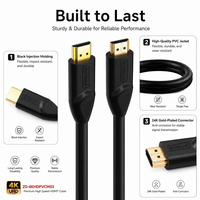 Câble HDMI 4K pour TV 60Hz 18Gbps HDMI 2.0 Câble haute vitesse