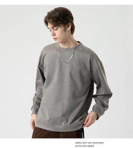 Sudadera con Capucha Casual Holgada de Moda Clásica Premium 2026, Sudadera con Cuello Redondo y Botones para Hombre - Product Image 4