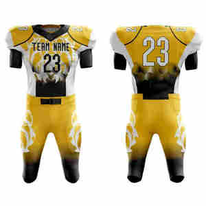 Buena Calidad Producto Caliente Diseño Único Uniforme de Fútbol Americano Superventas Fabricación Fina Hombres Uniforme de Fútbol Americano - Product Image 6