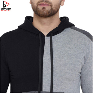 Custom Logo Print Men's Eco-Friendly <b>Oversized</b> Zip-up Hoodie and Sweatpants Track Suit <b>Jogger</b> Breathable Fleece Plus Size - Product Image 5