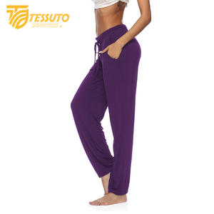 Short de course taille haute en coton/polyester pour femmes pour femmes Fitness Sports Yoga Pantalon avec doublure intérieure Séchage rapide - Product Image 2