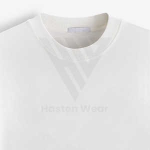 เสื้อยืดคอกลมทรงหลวมของผู้ชายผ้าฝ้าย100% สำหรับโลโก้แบบกำหนดเองเสื้อยืดแห้งเร็วเป็นมิตรกับสิ่งแวดล้อมแบบเป็นมิตรกับสิ่งแวดล้อมกำหนดสีเอง - Product Image 6