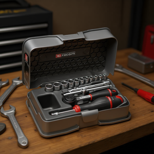 ชุดซ็อกเก็ต 6 จุด ขนาด 1/4 นิ้ว จำนวน 15 ชิ้น ยี่ห้อ Facom - Product Image 3