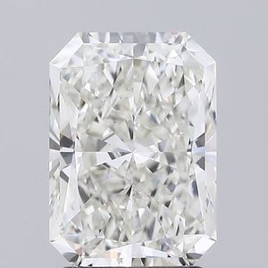 Showstopper 5.51 Carat Radiant Cut Lab Grown Diamond G VS2 IGI Certified CVD Type 2A pour les bijoux de luxe nuptiaux et personnalisés - Product Image 1