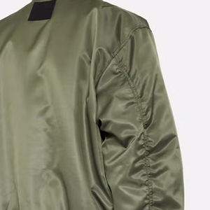 Veste universitaire rétro unisexe, col rond, ourlet côtelé, doublure chaude, personnalisation du nom, du numéro, vêtements d'équipe, broderie personnalisée - Product Image 3