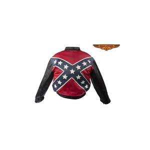 Veste drapeau rebelle MJ270 avec poignets froncés 3.71 LB - Product Image 1